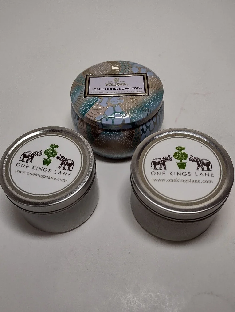 Set Of 3 Candles Made In USA One Kings Lane. Volupsa